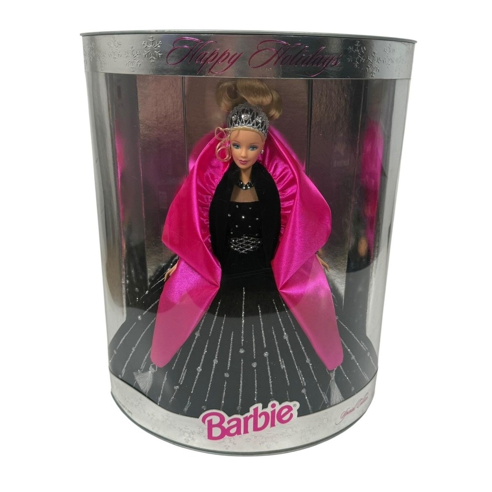 VTG 1998 Happy Holidays Barbie Special Edition Rare Misprint 20200 Mattel NIB